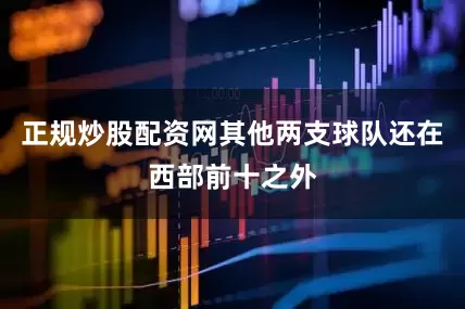 正规炒股配资网其他两支球队还在西部前十之外